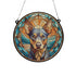 Miniature Pinscher Stained Glass Effect Suncatcher